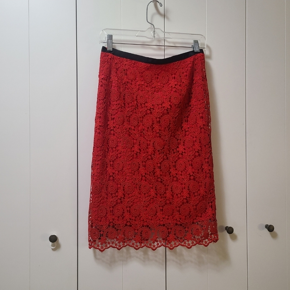 MSNGO Women’s guipure skirt